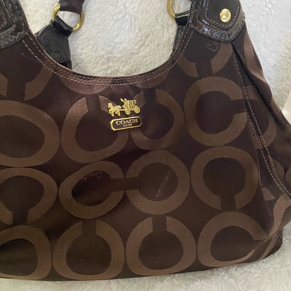 Coach designer purse